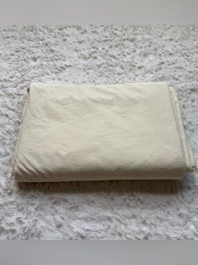 Casper 100% Organic Cotton Percale Flat Sheet King / Cal King in Butter Yellow